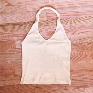 yellow halter top 💛
